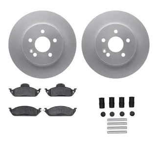 R1 Concepts WDWH1-63026 Brake Rotor- Carbon Coated W/ Ceramic Pads & Hdw